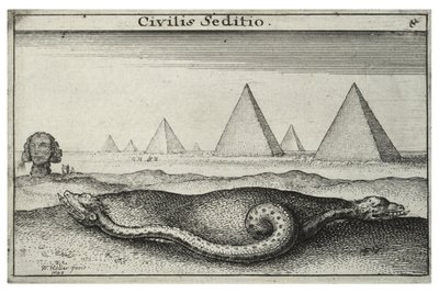 Civil Discord by Wenceslaus Hollar